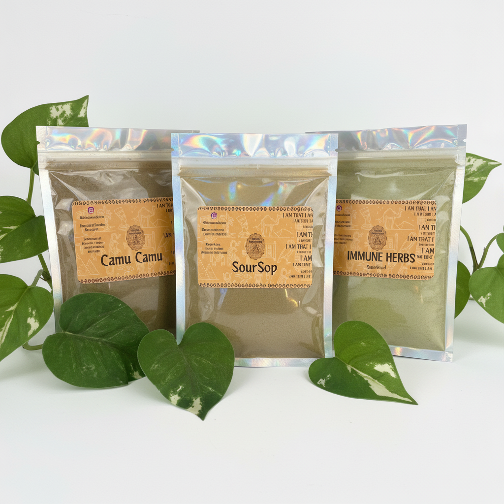 Solar Energy Reset Kit - Camu Camu, Soursop and Immune Herb Blend